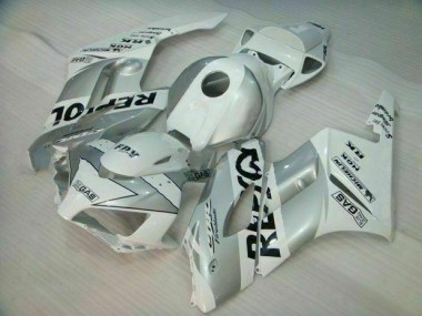 Prata Branco Repsol Abs Kit Completos Carenagem CBR 1000RR 2004-2005
