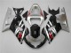 Prata Carenagem GSXR 600 / 750 K1 K2 K3 2001-2003 Prata Carenagem GSXR 600 / 750 K1 K2 K3 2001-2003