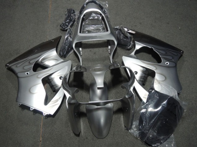 Prata Chama Plástico ZX6R 2000-2002 Prata Chama Plástico ZX6R 2000-2002