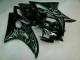Prata Chama Preto Carenagem R6 2006-2007 Prata Chama Preto Carenagem R6 2006-2007
