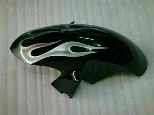 Prata Chama Preto Carenagem R6 2006-2007 Prata Chama Preto Carenagem R6 2006-2007