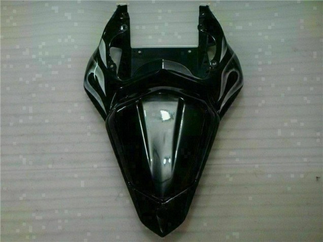 Prata Chama Preto Carenagem R6 2006-2007 Prata Chama Preto Carenagem R6 2006-2007