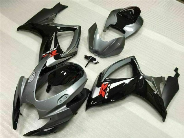 Prata Cinzento Abs Plástico GSXR 600 / 750 K6 2006-2007