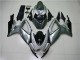 Prata Cinzento Carroçaria GSXR 600 / 750 K6 2006-2007 Prata Cinzento Carroçaria GSXR 600 / 750 K6 2006-2007