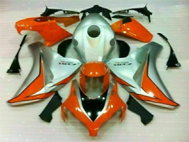 Prata Laranja Carenagem CBR 1000RR 2008-2011 Prata Laranja Carenagem CBR 1000RR 2008-2011