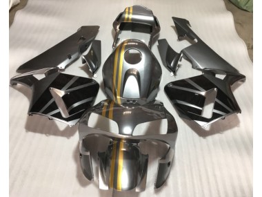Prata Ouro Preto Carenagem CBR 600RR 2003-2004