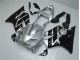 Prata Preto Carenagem CBR 600 F4i 2001-2003 Prata Preto Carenagem CBR 600 F4i 2001-2003