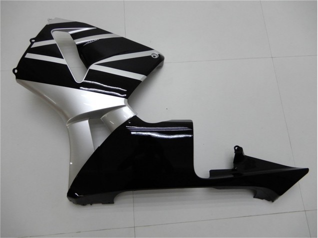 Prata Preto Carenagem CBR 600RR 2005-2006 Prata Preto Carenagem CBR 600RR 2005-2006