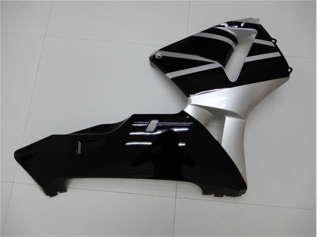 Prata Preto Carenagem CBR 600RR 2005-2006 Prata Preto Carenagem CBR 600RR 2005-2006