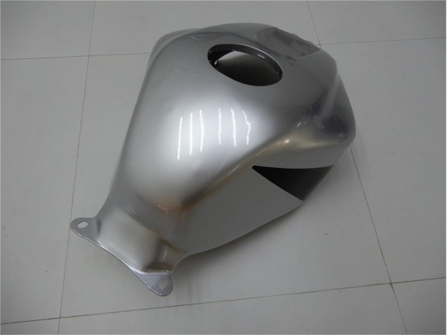Prata Preto Carenagem CBR 600RR 2005-2006 Prata Preto Carenagem CBR 600RR 2005-2006