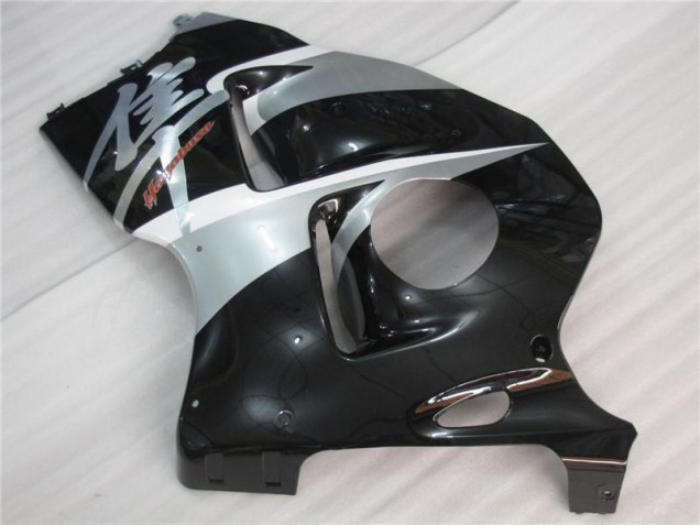 Prata Preto Carenagem GSXR 1300 Hayabusa 1996-2007