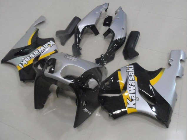 Prata & Preto Carenagem ZX9R 2000-2001
