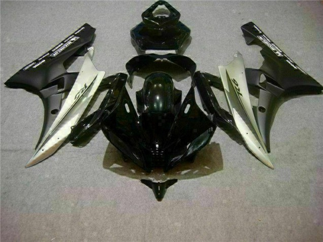 Prata Preto Injeção Kit Carenagem R6 2006-2007 Prata Preto Injeção Kit Carenagem R6 2006-2007
