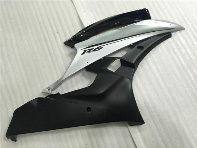Prata Preto Injeção Kit Carenagem R6 2006-2007 Prata Preto Injeção Kit Carenagem R6 2006-2007