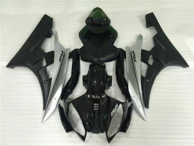 Prata Preto Injeção Kit Carenagem R6 2006-2007