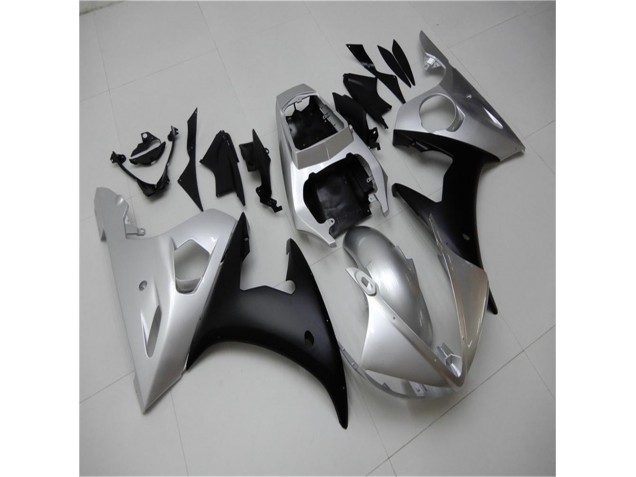 Prata Preto Kits Carenagem R6 2003-2005 Prata Preto Kits Carenagem R6 2003-2005
