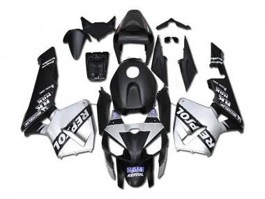Prata Repsol Preto Carenagem CBR 600RR 2005-2006