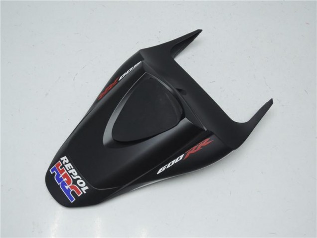 Prata Repsol Preto Carenagem CBR 600RR 2007-2008 Prata Repsol Preto Carenagem CBR 600RR 2007-2008
