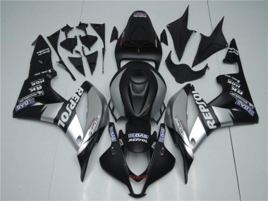 Prata Repsol Preto Carenagem CBR 600RR 2007-2008