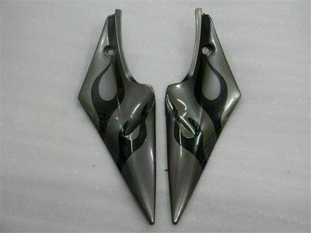 Preto Abs Carenagem GSXR 600 / 750 K6 2006-2007 Preto Abs Carenagem GSXR 600 / 750 K6 2006-2007