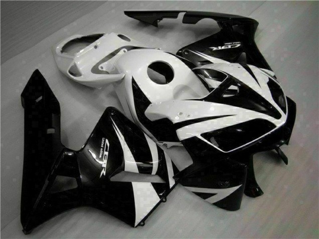 Preto Abs Kit Carenagem & Plásticos CBR 600RR 2005-2006 Preto Abs Kit Carenagem & Plásticos CBR 600RR 2005-2006
