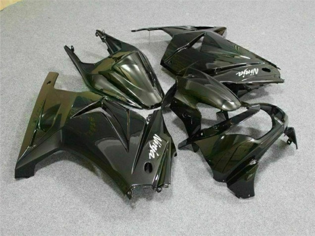 Preto Abs Kit Completos Carenagem EX250 2008-2012 Preto Abs Kit Completos Carenagem EX250 2008-2012