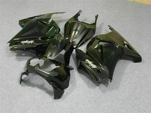 Preto Abs Kit Completos Carenagem EX250 2008-2012 Preto Abs Kit Completos Carenagem EX250 2008-2012