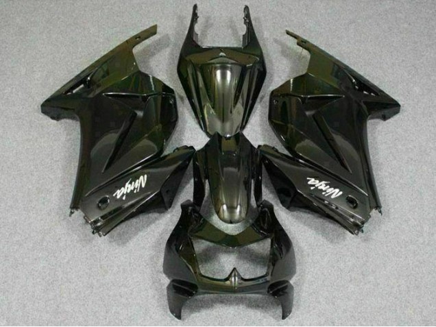 Preto Abs Kit Completos Carenagem EX250 2008-2012 Preto Abs Kit Completos Carenagem EX250 2008-2012