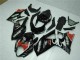 Preto Abs Kit Completos Carenagem GSXR 1000 K7 2007-2008