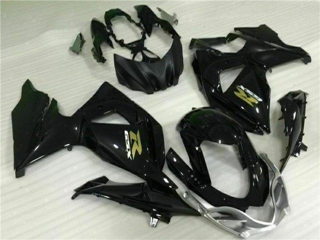 Preto Abs Kit Completos Carenagem GSXR 1000 K9 2009-2016
