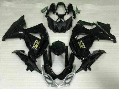 Preto Abs Kit Completos Carenagem GSXR 1000 K9 2009-2016