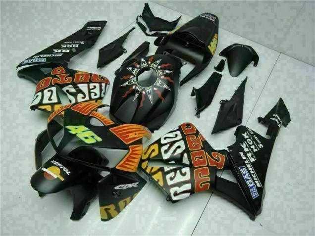 Preto Abs Kits Completos Carenagem CBR 600RR 2005-2006 Preto Abs Kits Completos Carenagem CBR 600RR 2005-2006