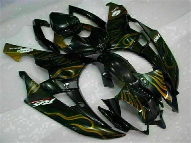Preto Abs Kits Completos Carenagem R6 2006-2007 Preto Abs Kits Completos Carenagem R6 2006-2007
