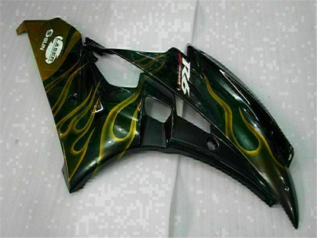 Preto Abs Kits Completos Carenagem R6 2006-2007 Preto Abs Kits Completos Carenagem R6 2006-2007