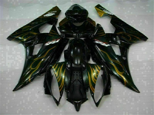 Preto Abs Kits Completos Carenagem R6 2006-2007 Preto Abs Kits Completos Carenagem R6 2006-2007