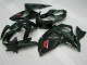 Preto Abs Plástico GSXR 1000 K9 2009-2016 Preto Abs Plástico GSXR 1000 K9 2009-2016