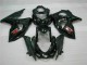 Preto Abs Plástico GSXR 1000 K9 2009-2016 Preto Abs Plástico GSXR 1000 K9 2009-2016