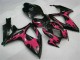 Preto Abs Plástico GSXR 600 / 750 K6 2006-2007 Preto Abs Plástico GSXR 600 / 750 K6 2006-2007