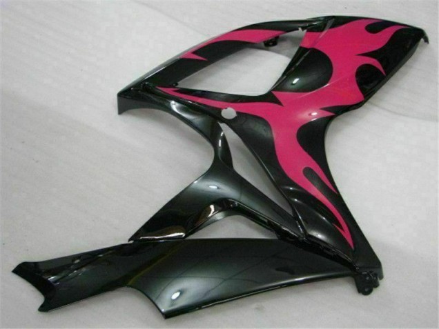 Preto Abs Plástico GSXR 600 / 750 K6 2006-2007 Preto Abs Plástico GSXR 600 / 750 K6 2006-2007