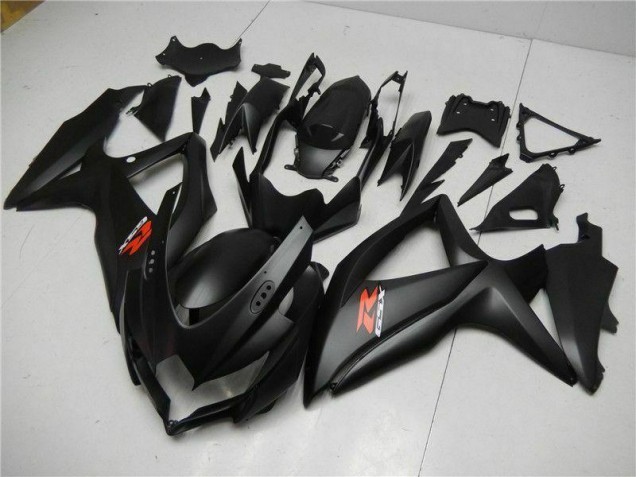 Preto Abs Plástico GSXR 600 / 750 K8 2008-2010 Preto Abs Plástico GSXR 600 / 750 K8 2008-2010