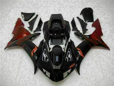 Preto Abs Plástico R1 2002-2003