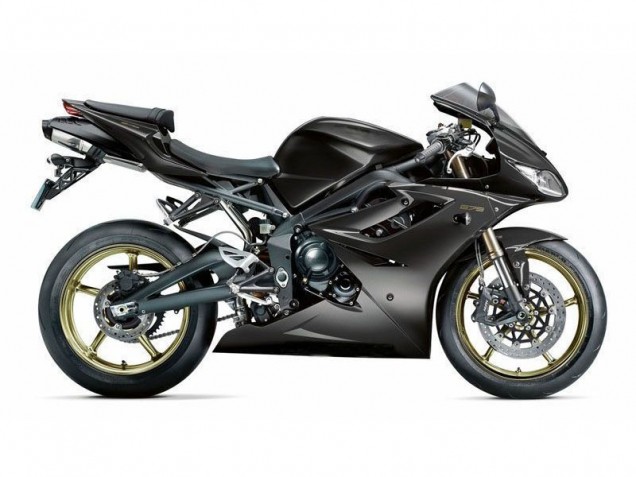 Preto Abs Plásticos Daytona 675 Triple 2009-2012 Preto Abs Plásticos Daytona 675 Triple 2009-2012