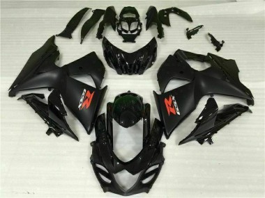 Preto Abs Plásticos GSXR 1000 K9 2009-2016