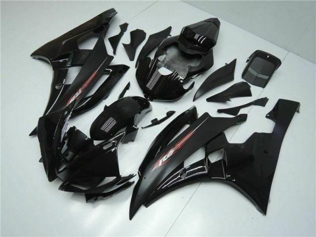 Preto Abs Plásticos R6 2006-2007 Preto Abs Plásticos R6 2006-2007