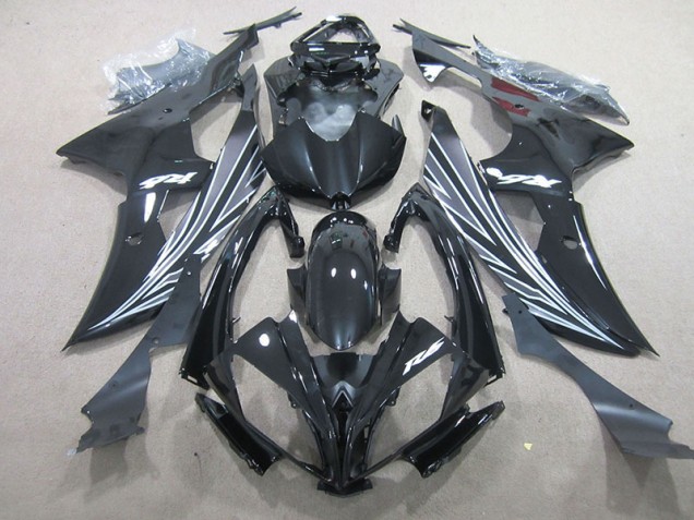 Preto Abs Plásticos R6 2008-2016 Preto Abs Plásticos R6 2008-2016