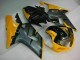 Preto Amarelo Carenagem GSXR 600 / 750 K1 K2 K3 2001-2003 Preto Amarelo Carenagem GSXR 600 / 750 K1 K2 K3 2001-2003