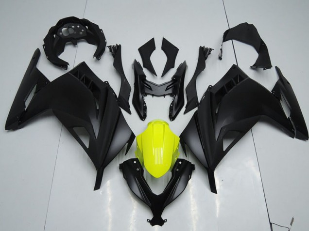 Preto Amarelo Carenagem ZX 300R 2013-2016 Preto Amarelo Carenagem ZX 300R 2013-2016