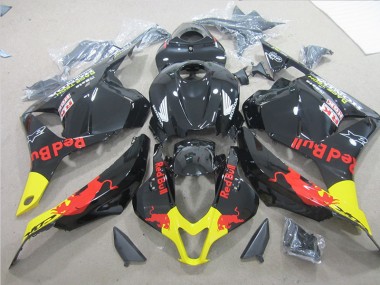 Preto Amarelo Red Bull Carenagem CBR 600RR 2009-2012