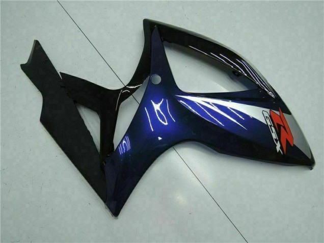 Preto Azul Abs Kits Carenagem GSXR 600 / 750 K6 2006-2007 Preto Azul Abs Kits Carenagem GSXR 600 / 750 K6 2006-2007
