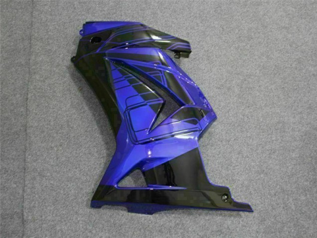Preto Azul Abs Kits Completos Carenagem EX250 2008-2012 Preto Azul Abs Kits Completos Carenagem EX250 2008-2012